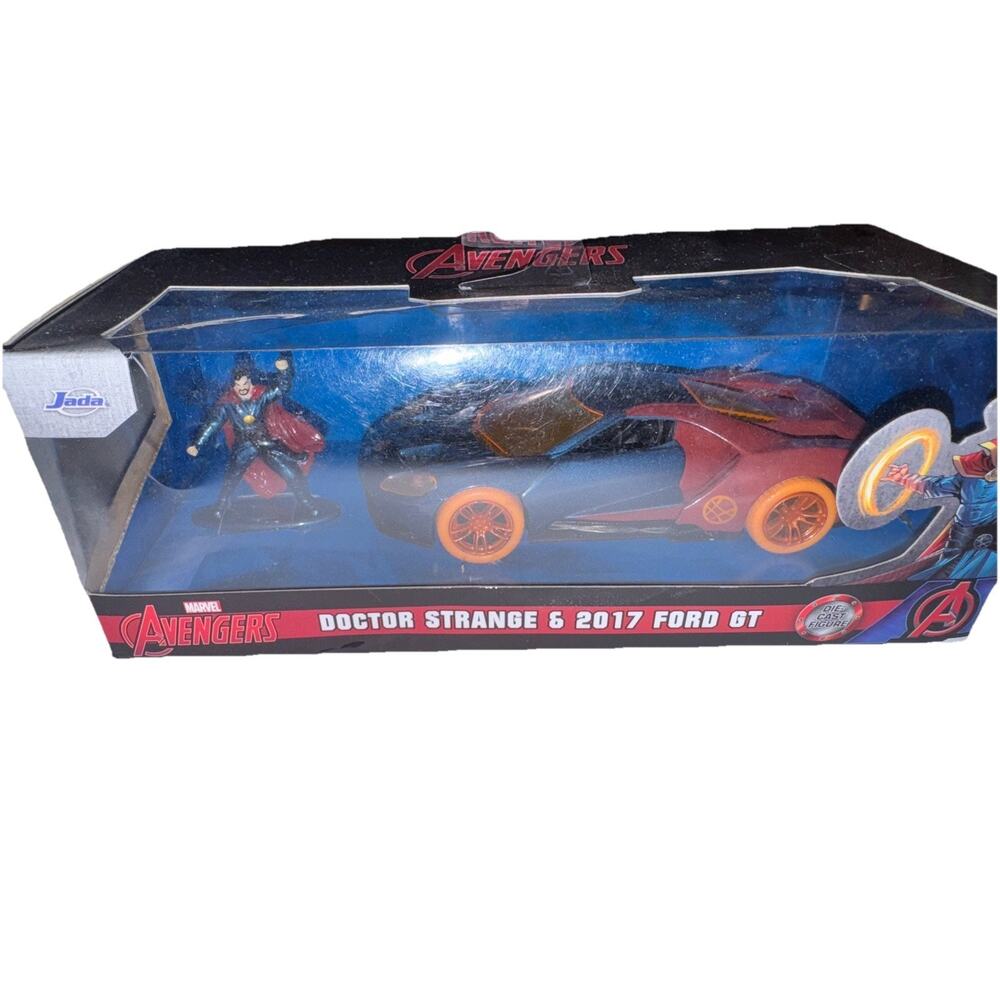 Jada Marvel Avengers Doctor Strange and 2017 Ford GT 1/32